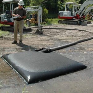 ontwateringszakken olie en slib model 1,8 x 1,8 m